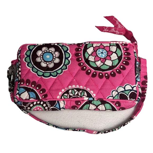 Vera Bradley Wallet Lot Wristlets Pink Olivia & Cupcakes Pouch Lock & Zip EUC - Picture 13 of 16